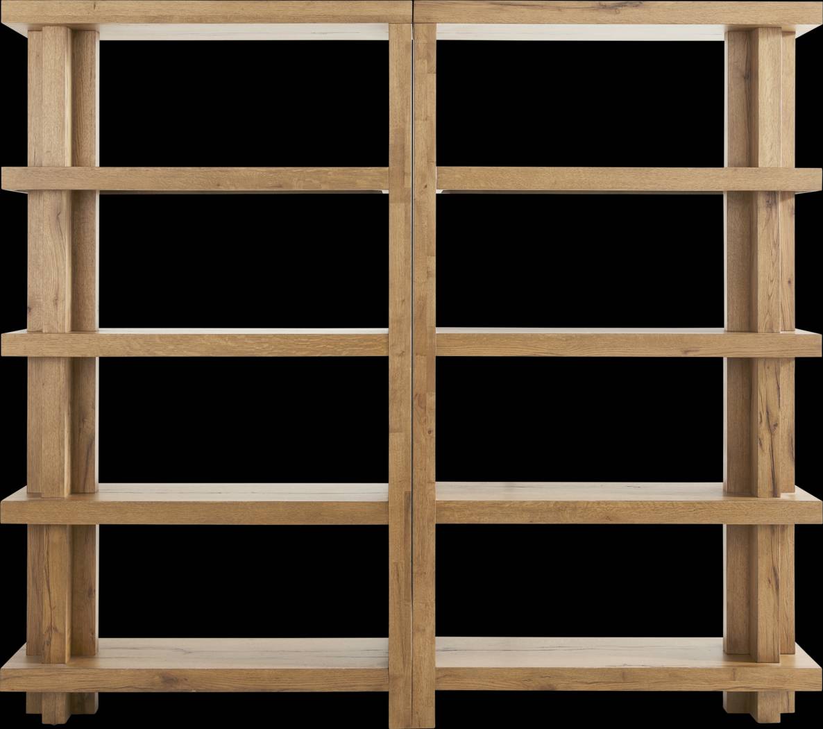 Edgewater Brown Etagere Set of 2 - Thumbnail - Image 1