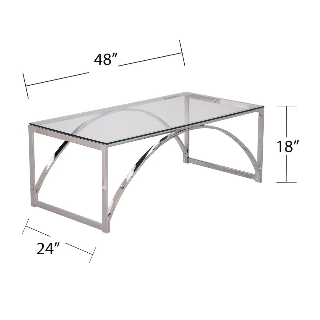 Edgeway Clear Cocktail Table - Image 6