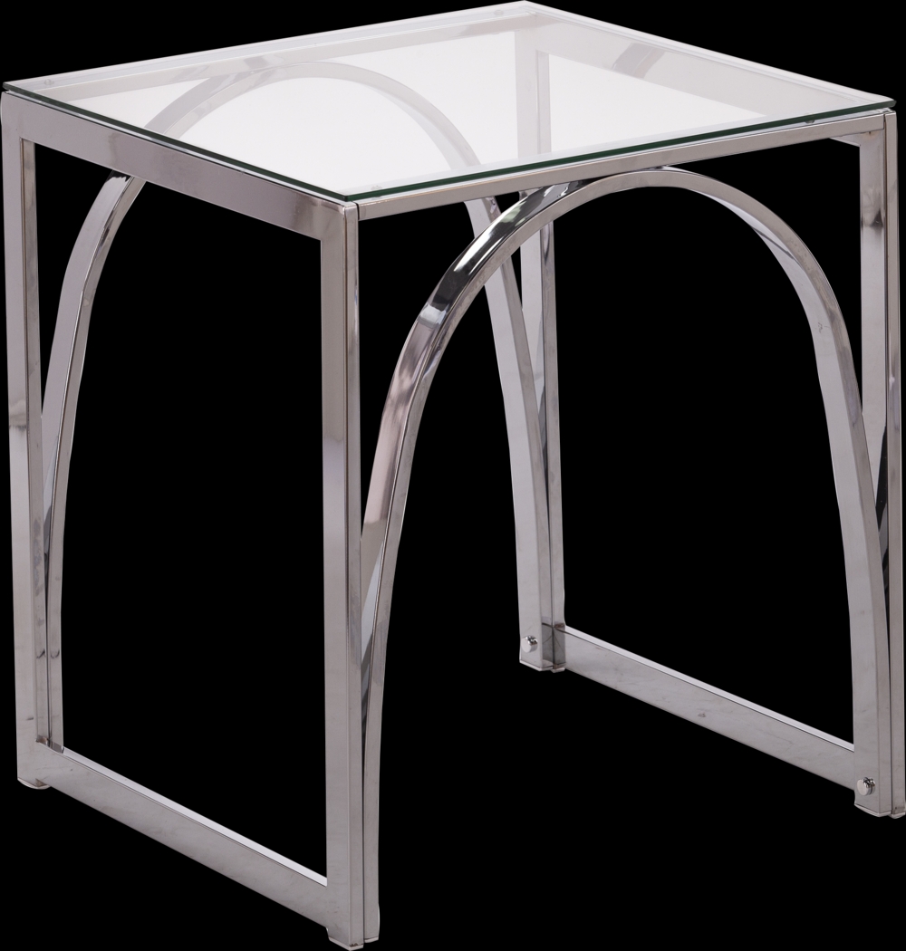 Edgeway Clear End Table - Thumbnail - Image 1