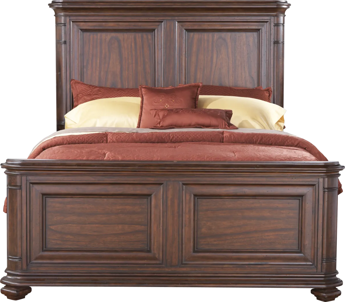 Edgewood Bay Panel 3 Pc Queen Bed - Thumbnail - Image 1