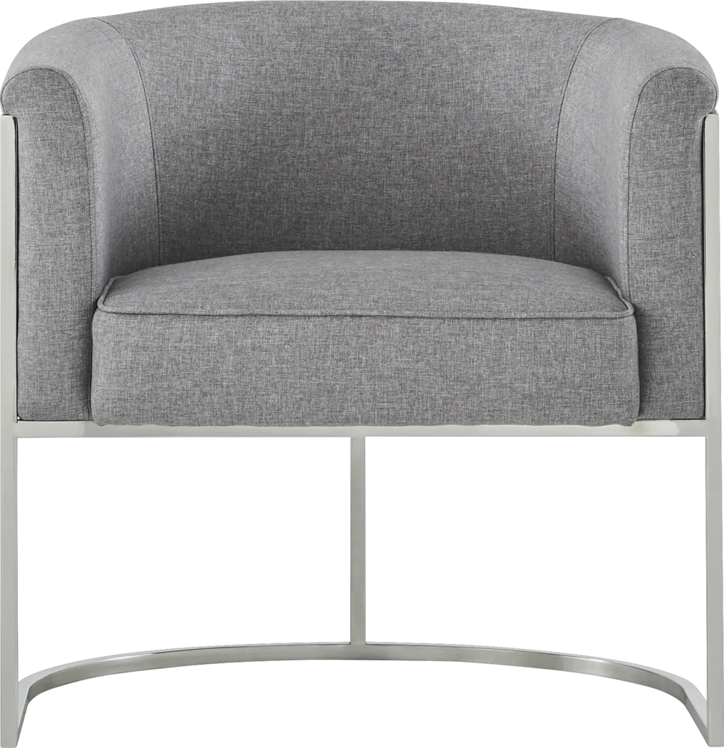 Edgeworth Gray Accent Chair - Thumbnail - Image 2