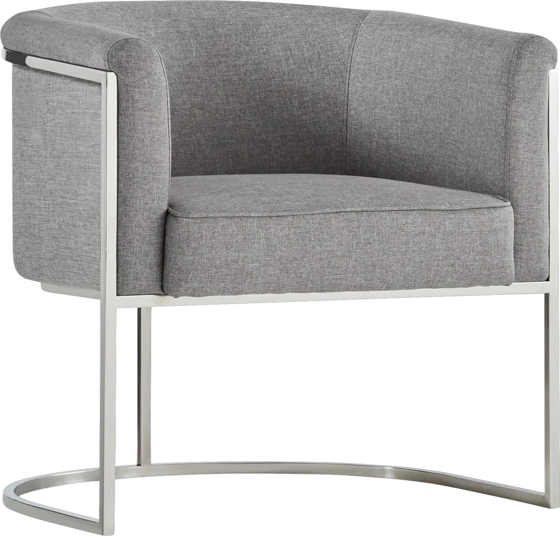 Edgeworth Gray Accent Chair - Thumbnail - Image 1