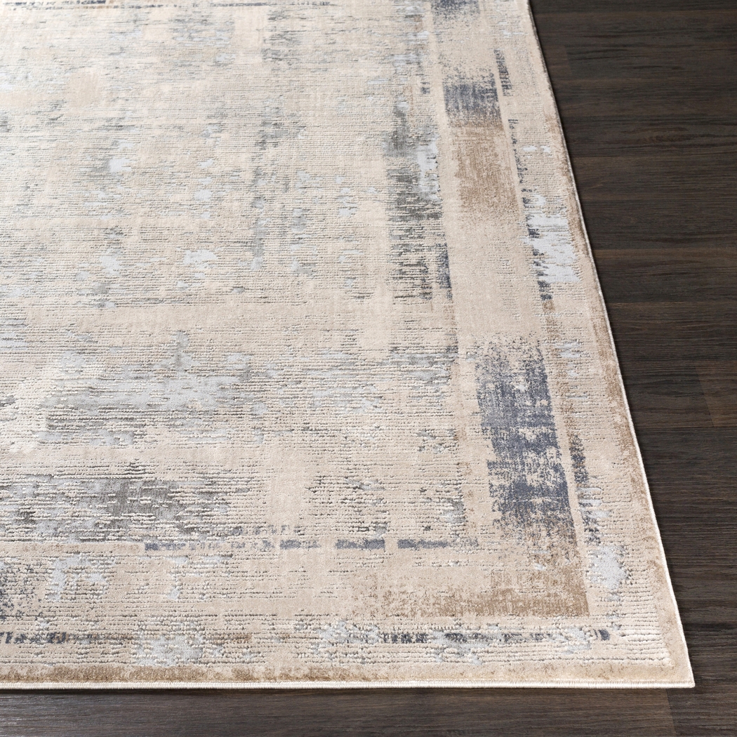 Ediline Ivory 5'3 x 7'3 Rug - Thumbnail - Image 4