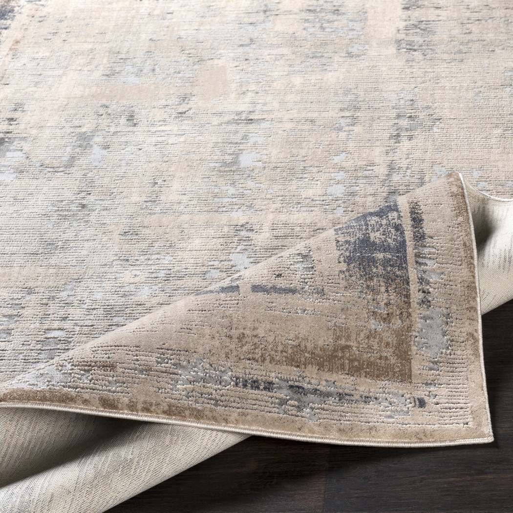 Ediline Ivory 5'3 x 7'3 Rug - Thumbnail - Image 7