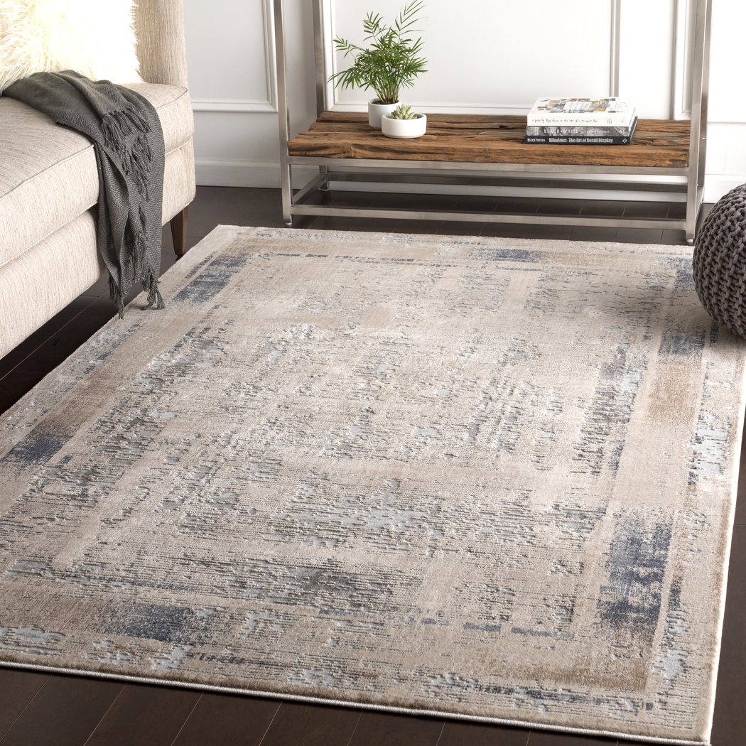 Ediline Ivory 7'10 x 10'3 Rug - Thumbnail - Image 2
