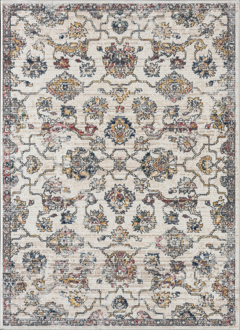 Edinborough Gray 7'9 x 9'9 Rug - Thumbnail - Image 1