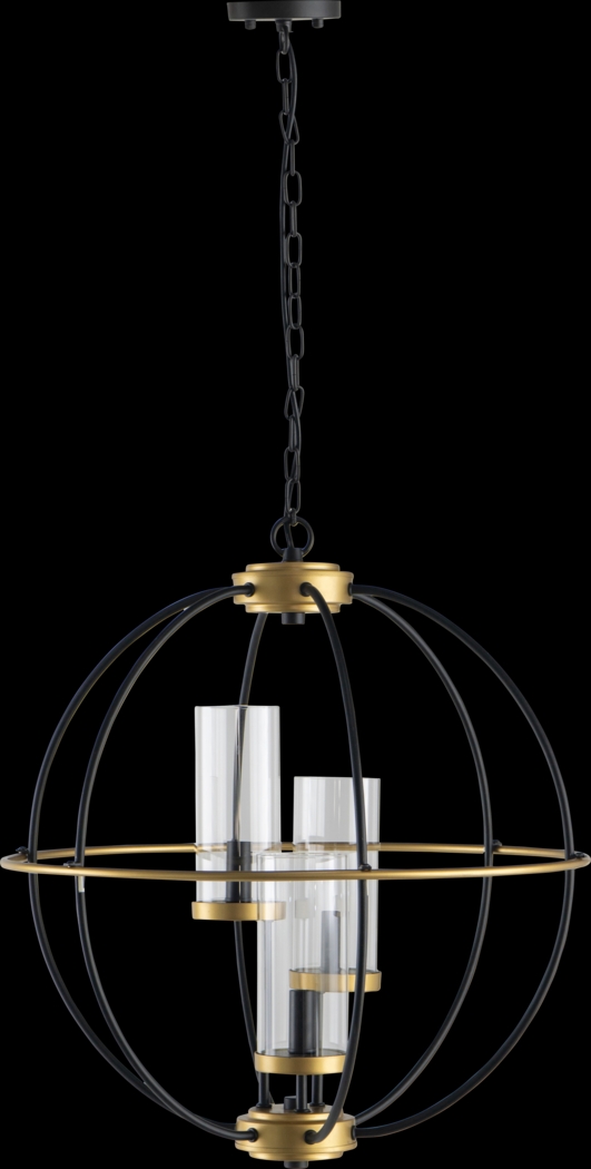 Edinburg Lane Black Chandelier - Thumbnail - Image 1