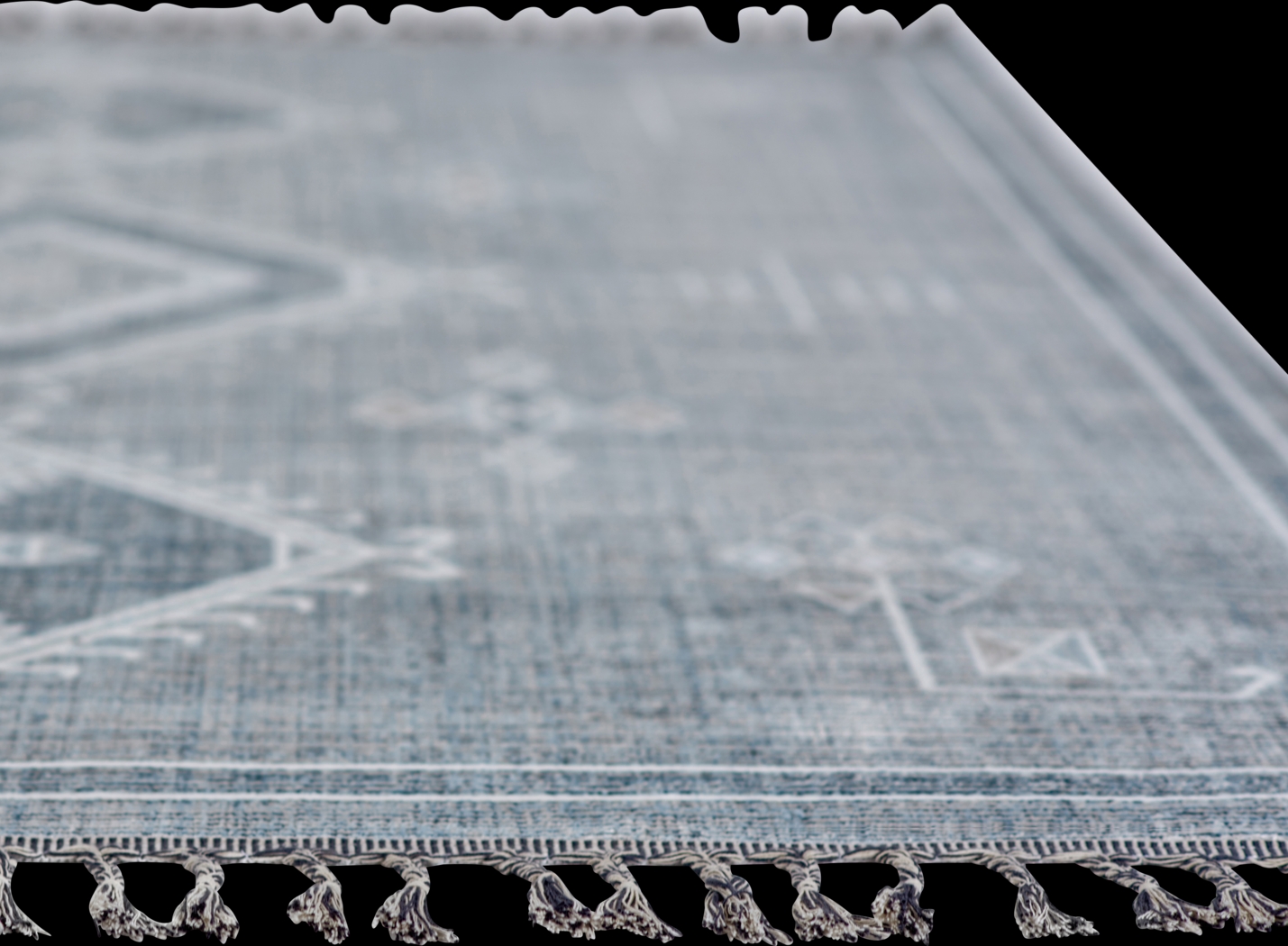 Edis Blue 5'3 x 7'6 Rug - Thumbnail - Image 9