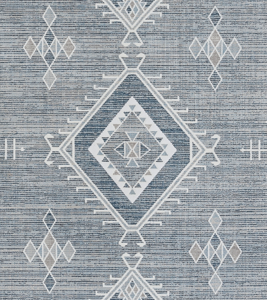Edis Blue 7'10 x 10'2 Rug - Thumbnail - Image 3
