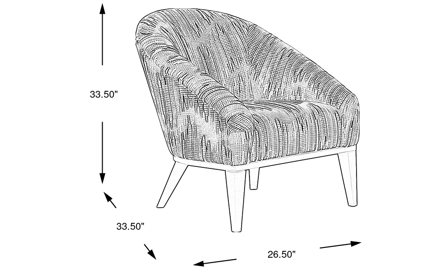 Dimension Image. Please refer to the Dimension Tab on this page for dimension details.