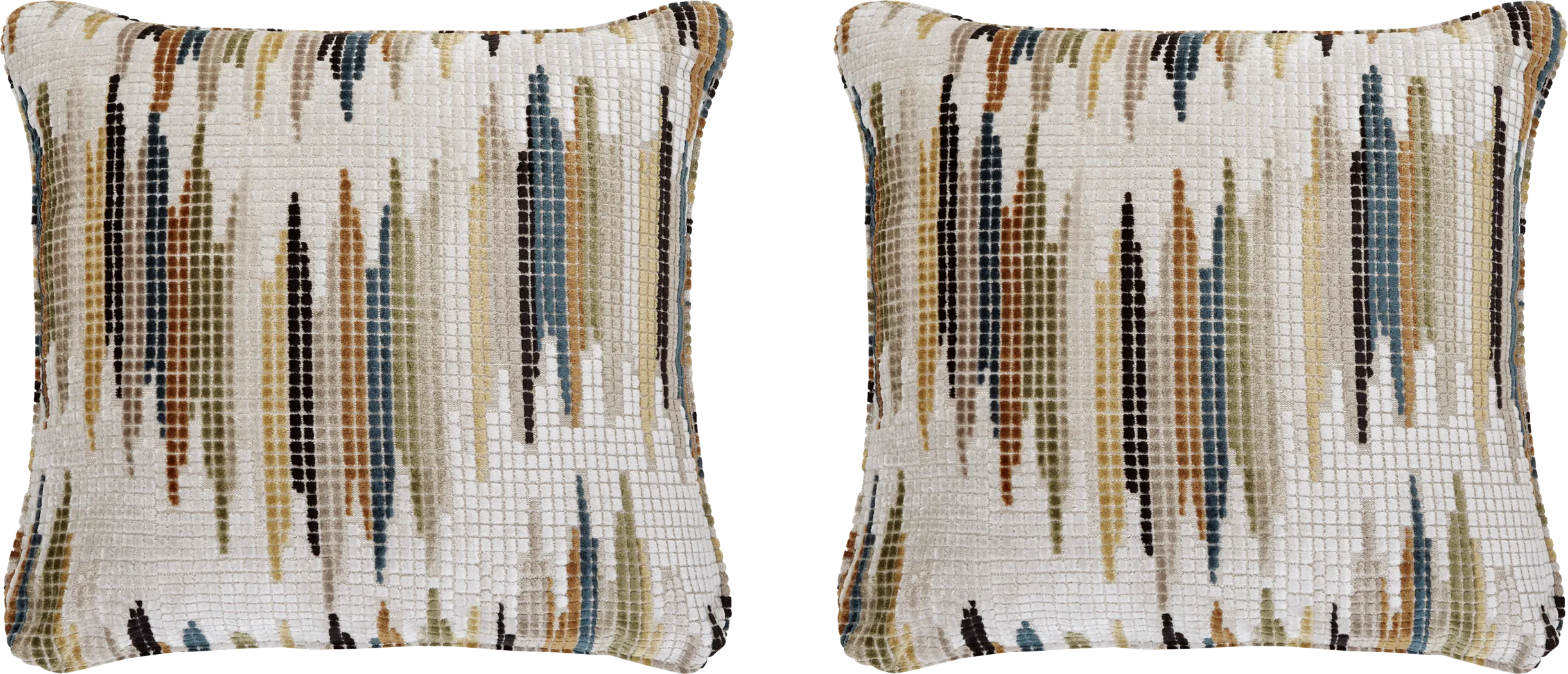 Edison Green Accent Pillows (Set of 2) - Thumbnail - Image 1