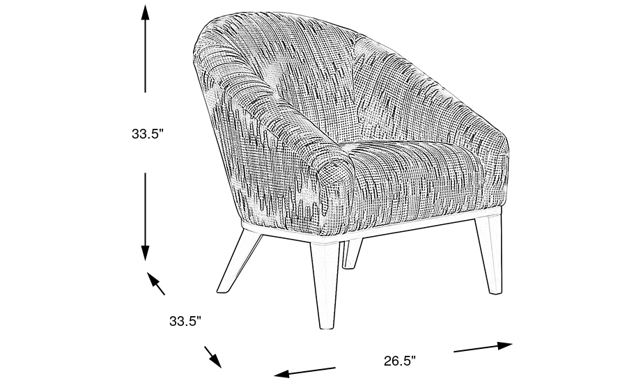 Dimension Image. Please refer to the Dimension Tab on this page for dimension details.