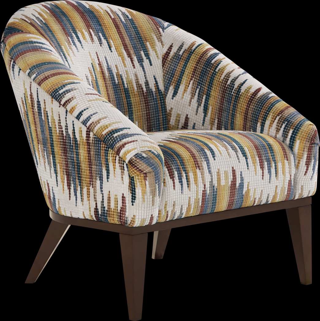 Edison Yellow Accent Chair - Thumbnail - Image 1