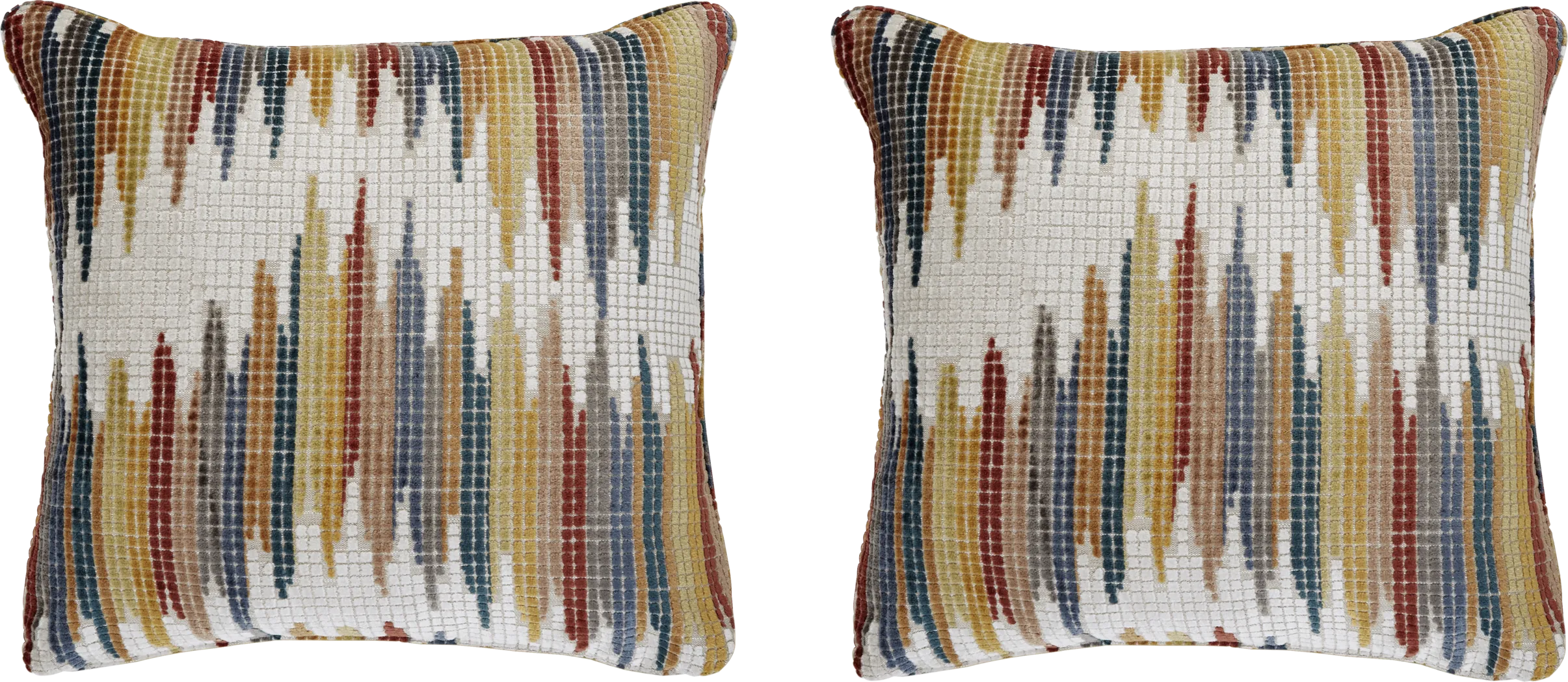 Edison Yellow Accent Pillows (Set of 2) - Thumbnail - Image 1