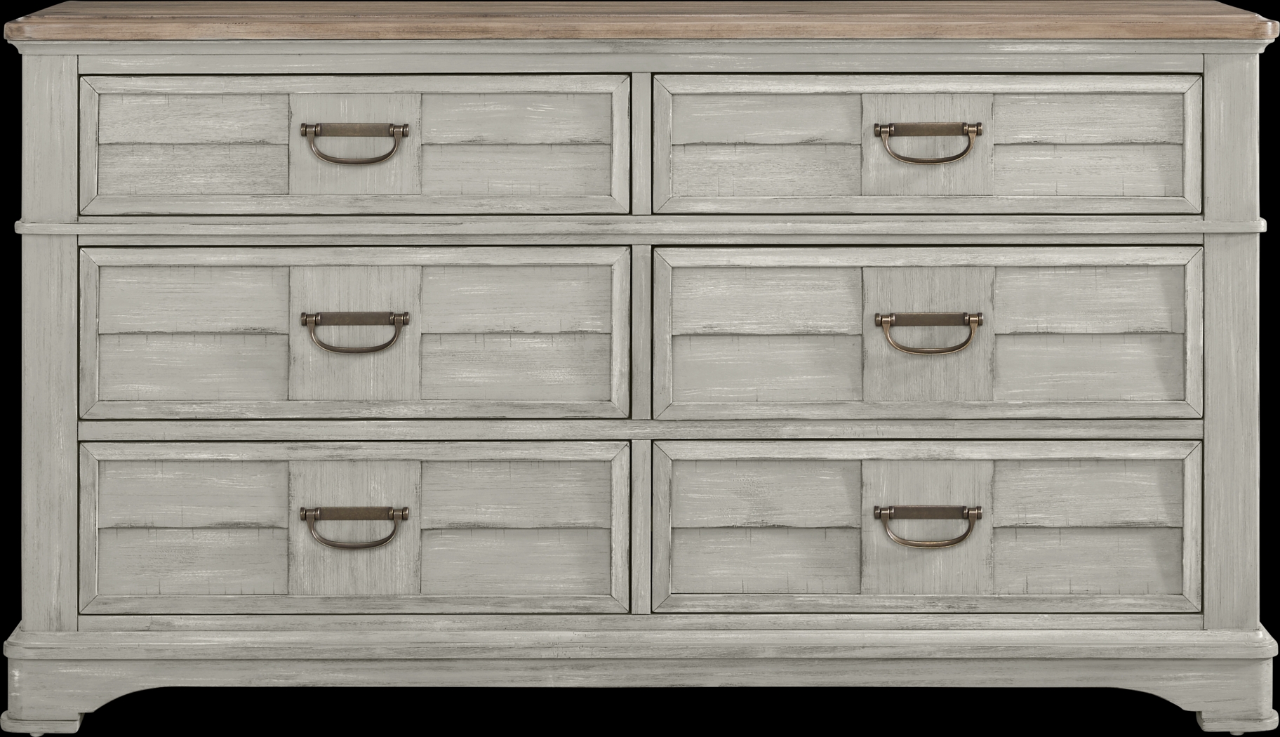 Edisto Bay Gray Dresser - Thumbnail - Image 1