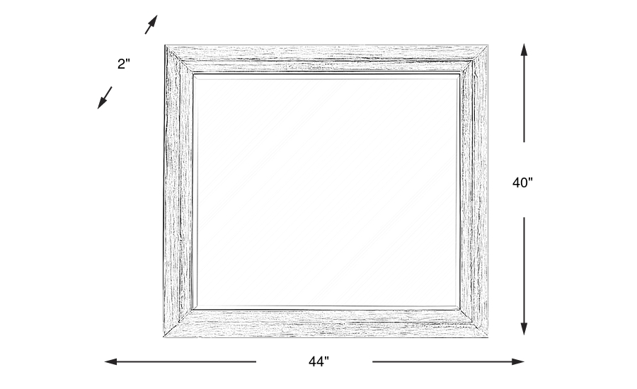 Dimension Image. Please refer to the Dimension Tab on this page for dimension details.