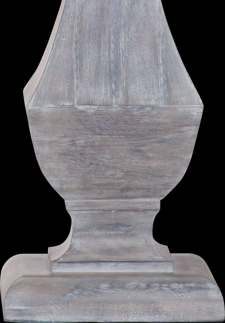 Edith Isle Gray Lamp - Thumbnail - Image 2