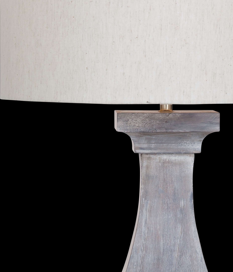 Edith Isle Gray Lamp - Thumbnail - Image 3