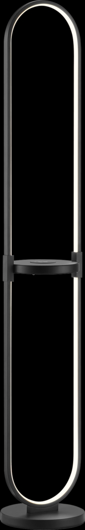 Ednam Avenue Black Floor Lamp - Thumbnail - Image 1