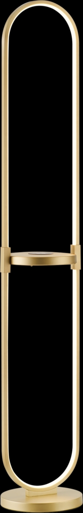 Ednam Avenue Gold Floor Lamp - Thumbnail - Image 1