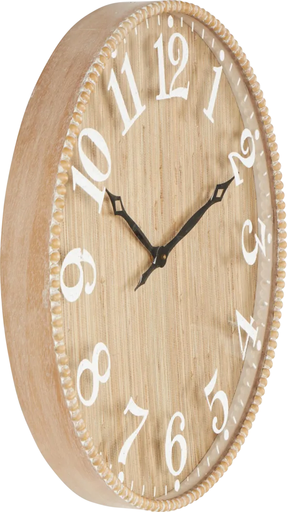 Edral Brown Wall Clock - Thumbnail - Image 5
