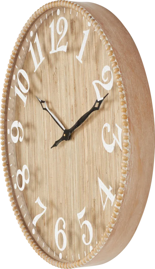 Edral Brown Wall Clock - Thumbnail - Image 6