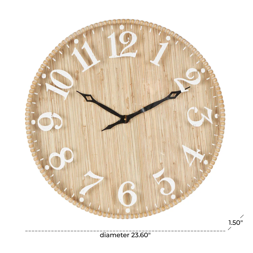 Edral Brown Wall Clock - Thumbnail - Image 7
