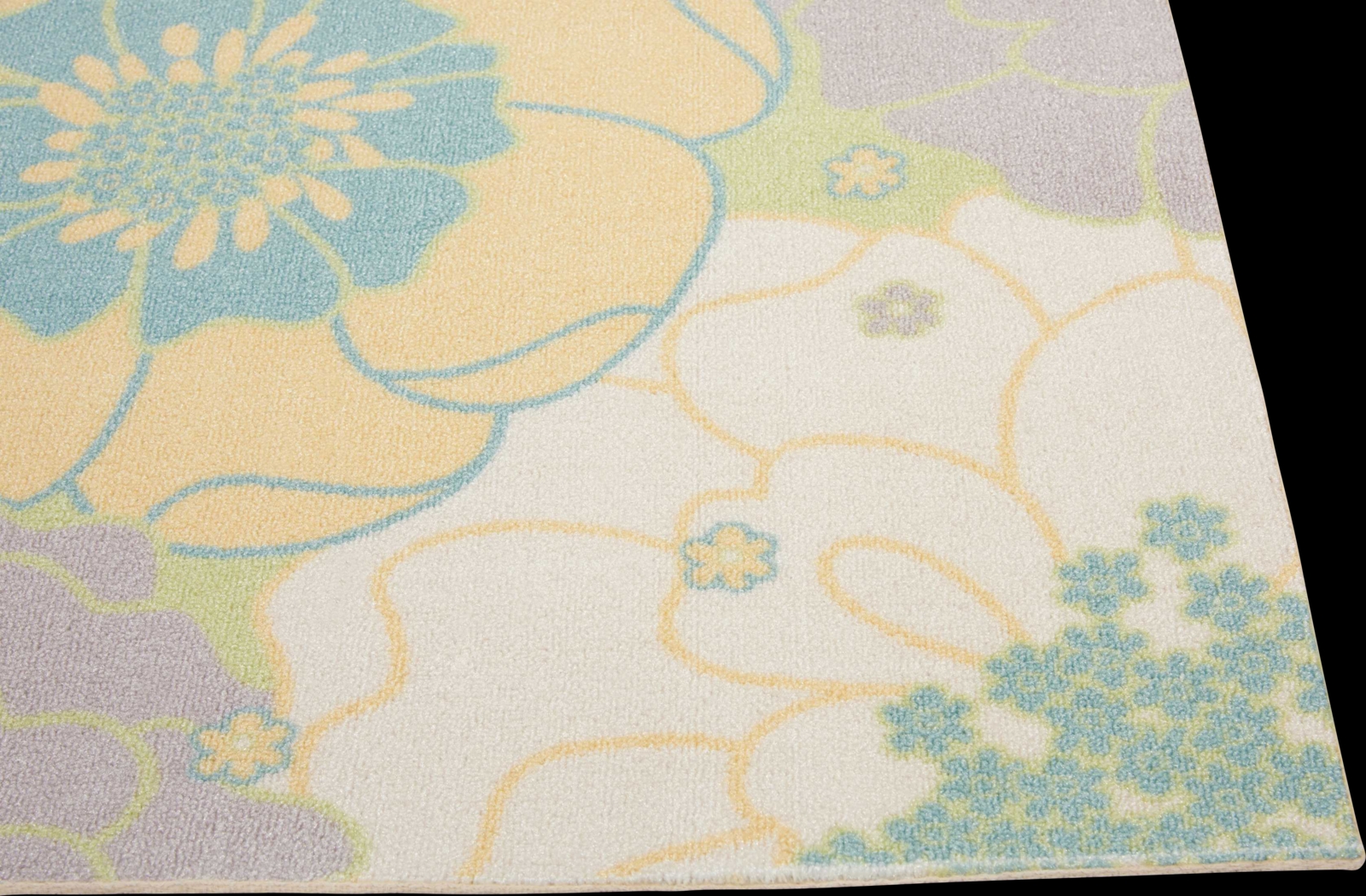 Edria Green 5' x 8' Indoor/Outdoor Rug - Thumbnail - Image 3