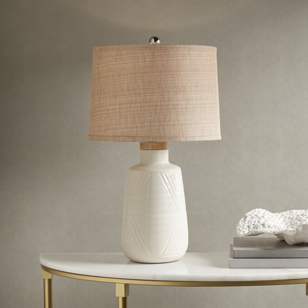 Edsall Trail Ivory Lamp - Thumbnail - Image 4