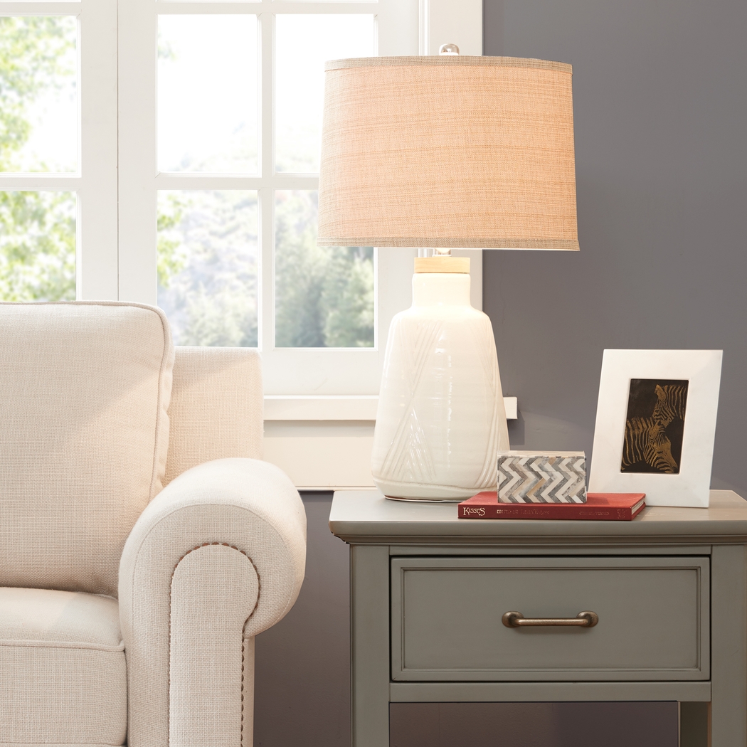 Edsall Trail Ivory Lamp - Thumbnail - Image 5