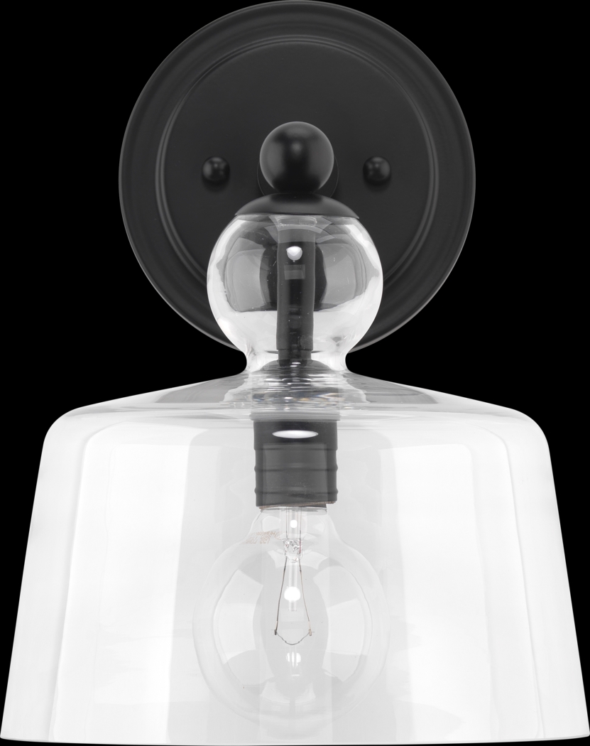 Edsel Grove Black Sconce - Thumbnail - Image 1
