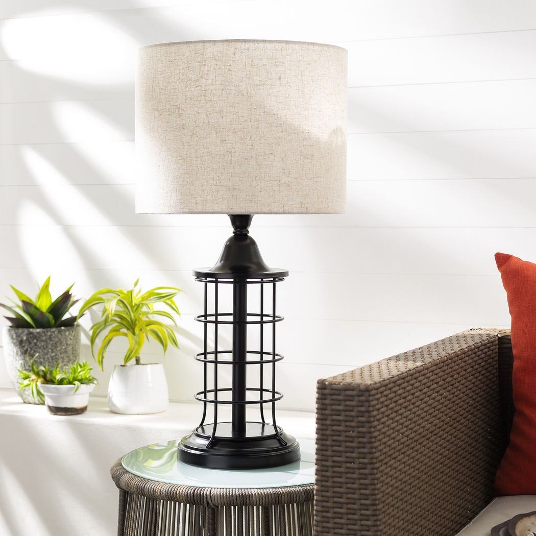 Edson Point Black Lamp - Thumbnail - Image 5