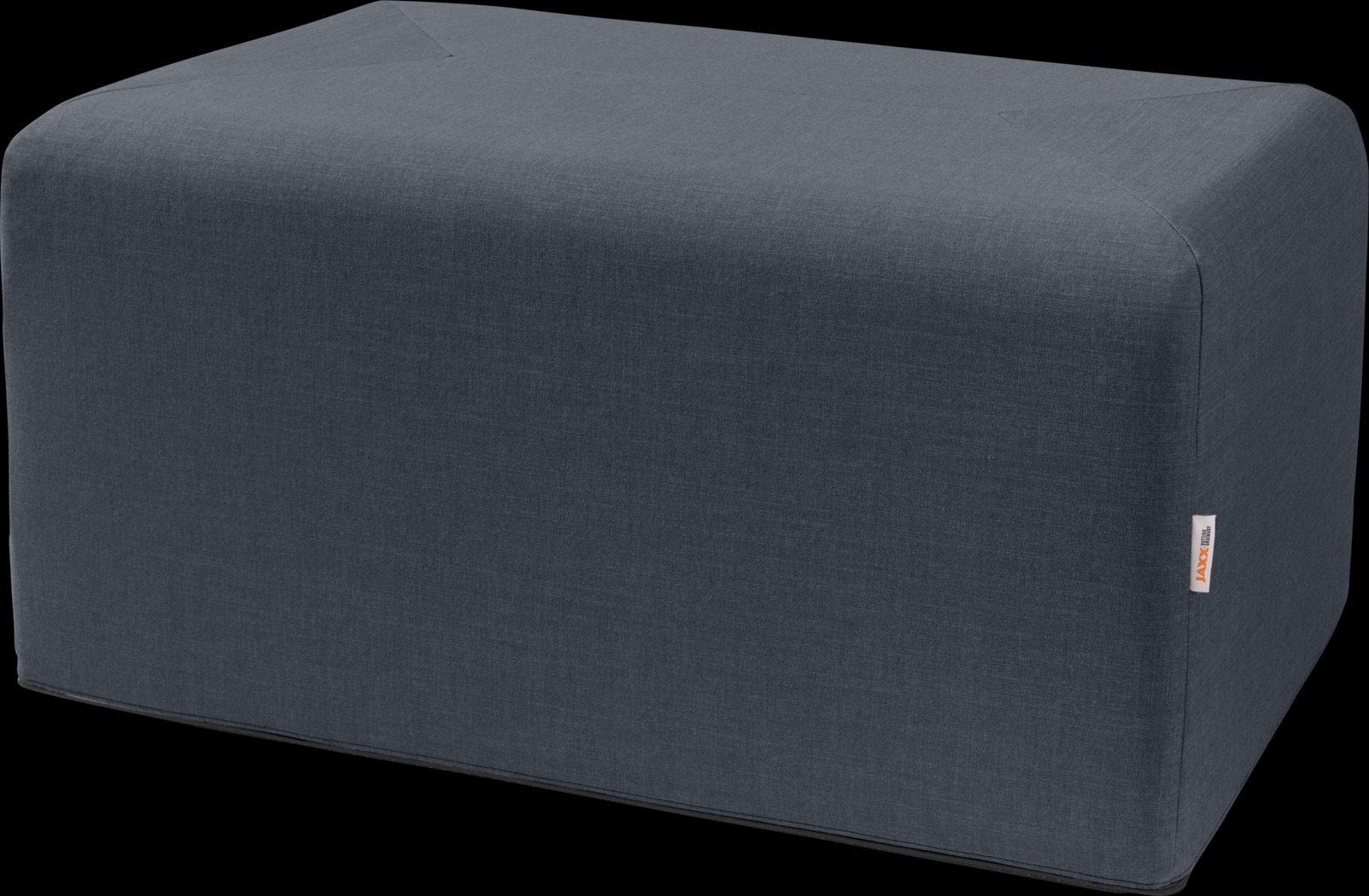Edunci Gray Large Ottoman - Thumbnail - Image 1