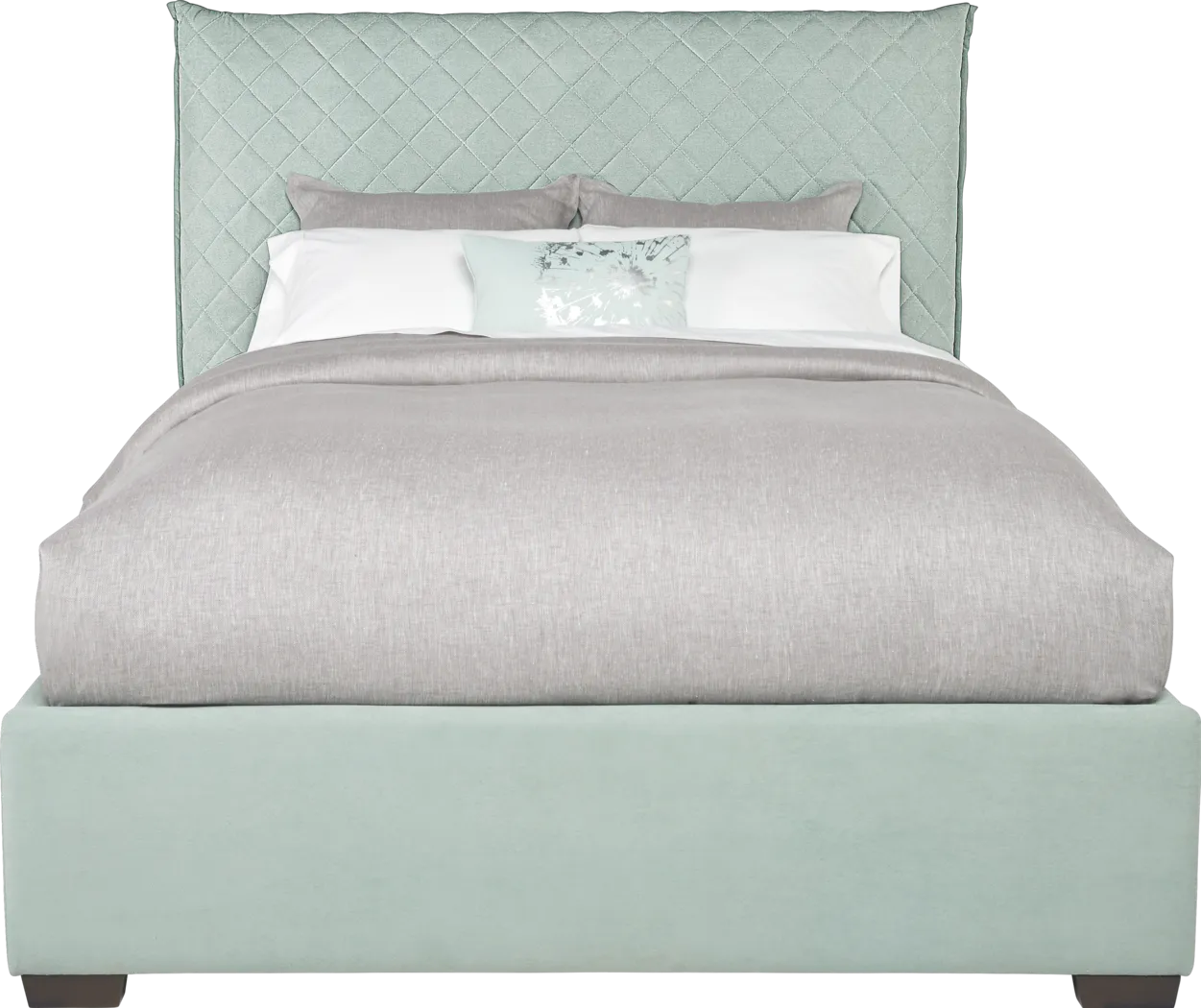 Edyn Seafoam 3 Pc King Upholstered Bed - Thumbnail - Image 1