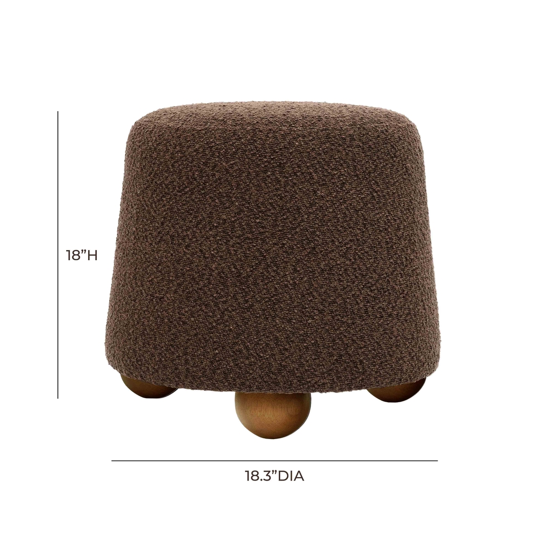 Edysl Brown Ottoman - Thumbnail - Image 5