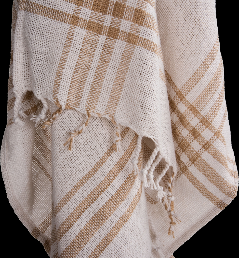 Eeva Natural Indoor/Outdoor Throw Blanket - Thumbnail - Image 5