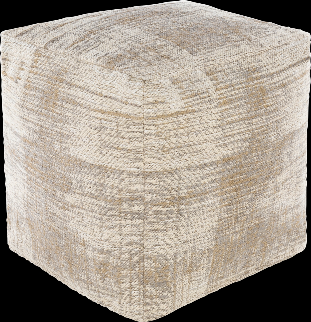 Eglinton Cream Ottoman - Thumbnail - Image 1