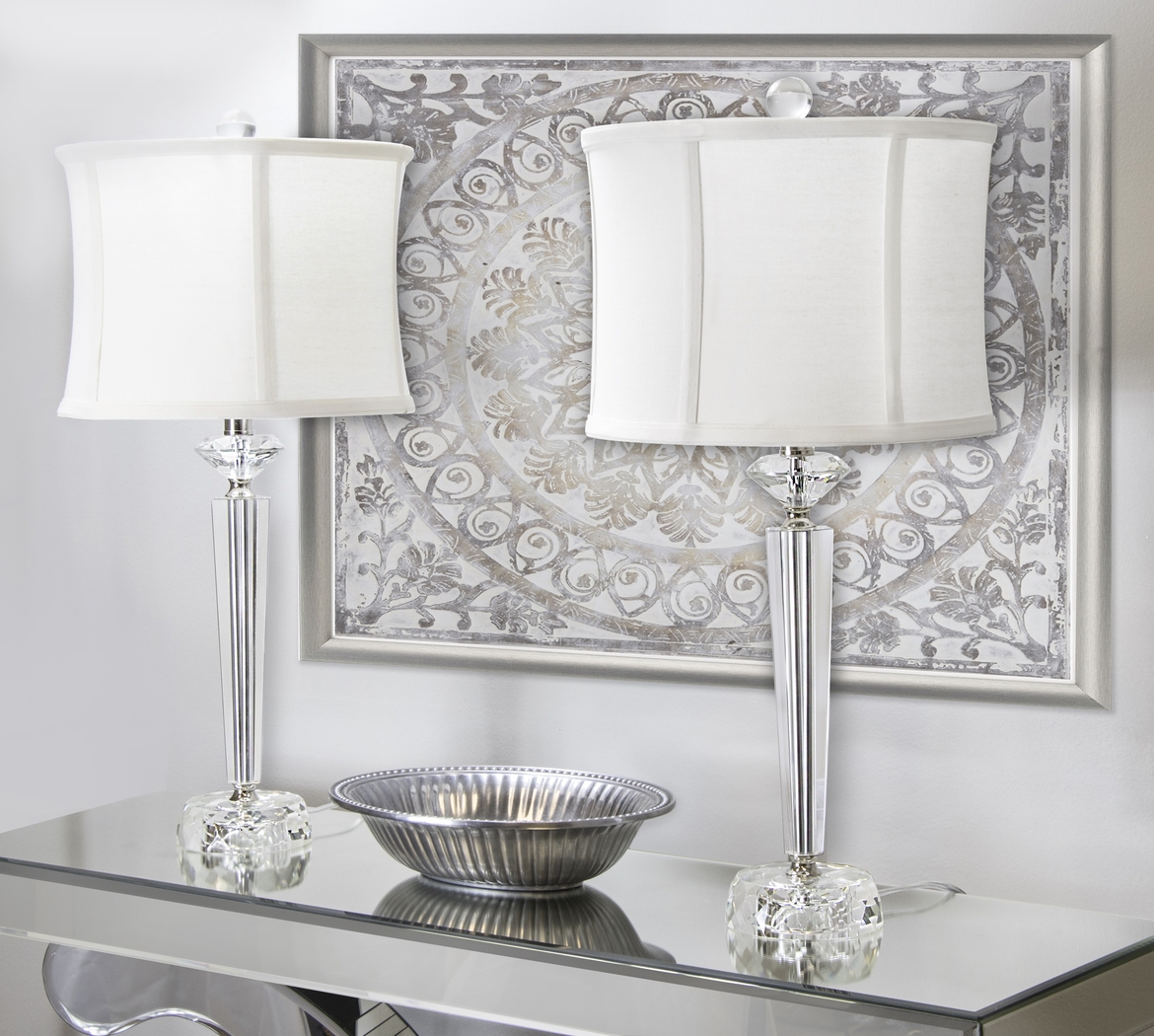 Egret Sea Clear Table Lamps, Set of 2 - Thumbnail - Image 2