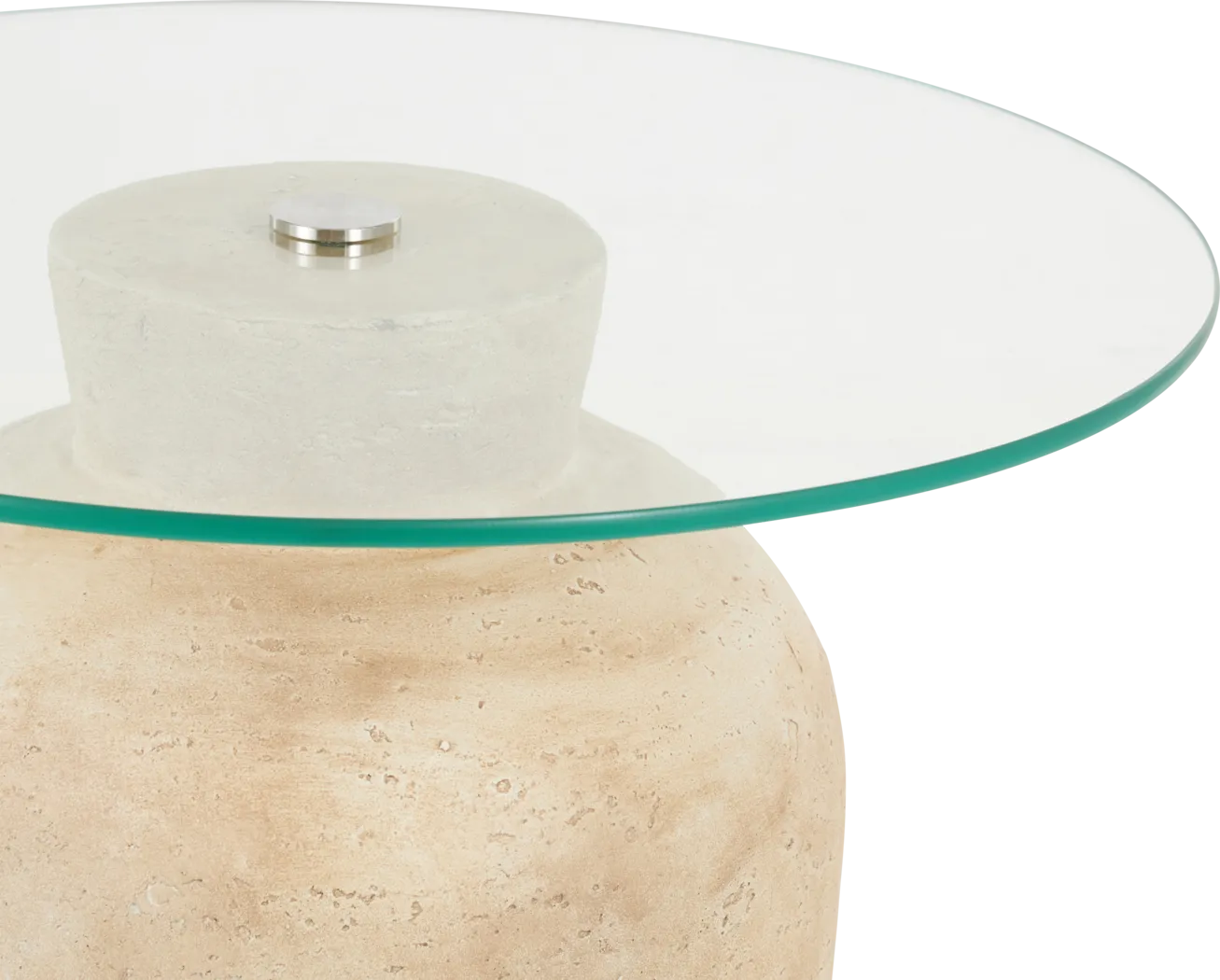 Ehodo Beige Accent Tables, Set of 2 - Thumbnail - Image 4