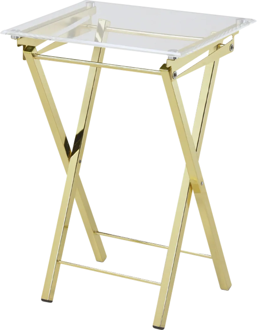 Eikon Gold Accent Table, Set of 2 - Thumbnail - Image 1