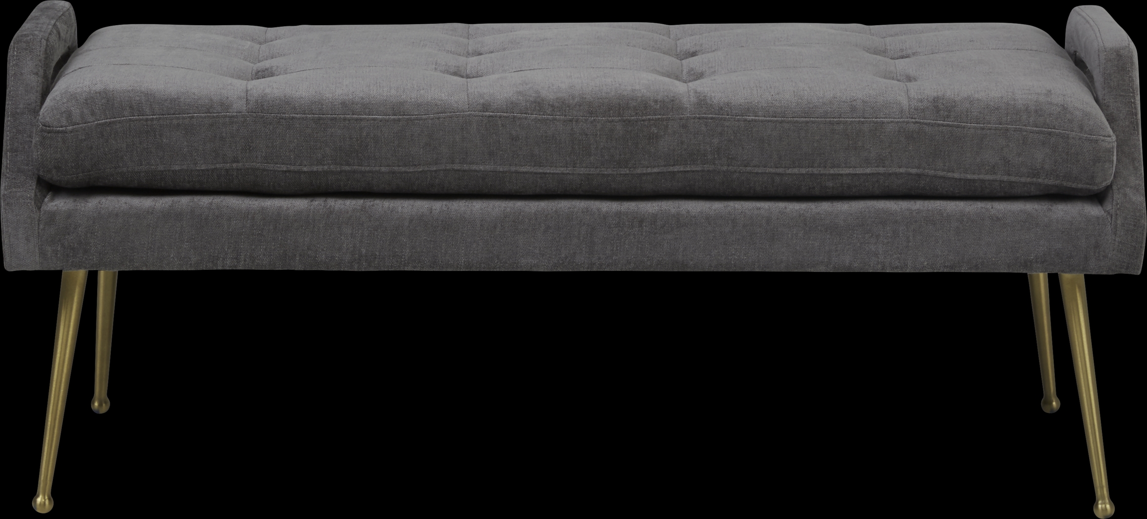 Eileen Silver Cocktail Ottoman - Thumbnail - Image 2