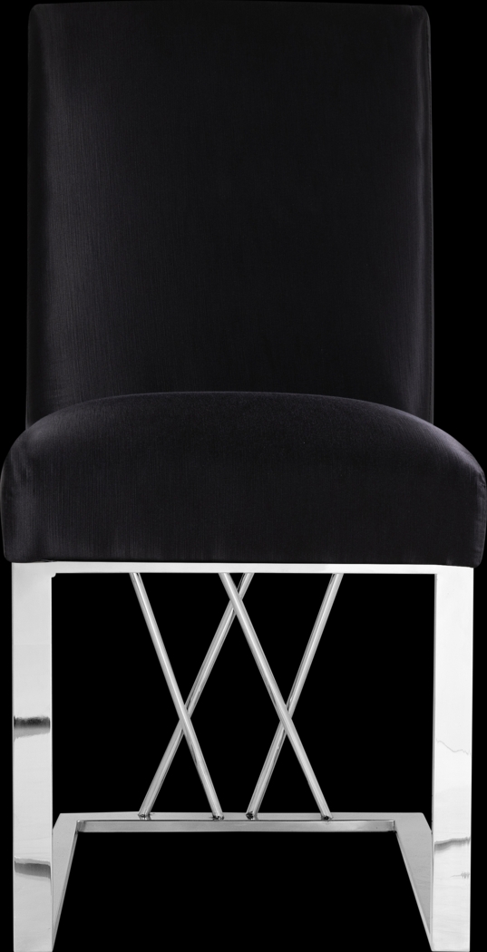 Eiler Black Dining Chair - Thumbnail - Image 3