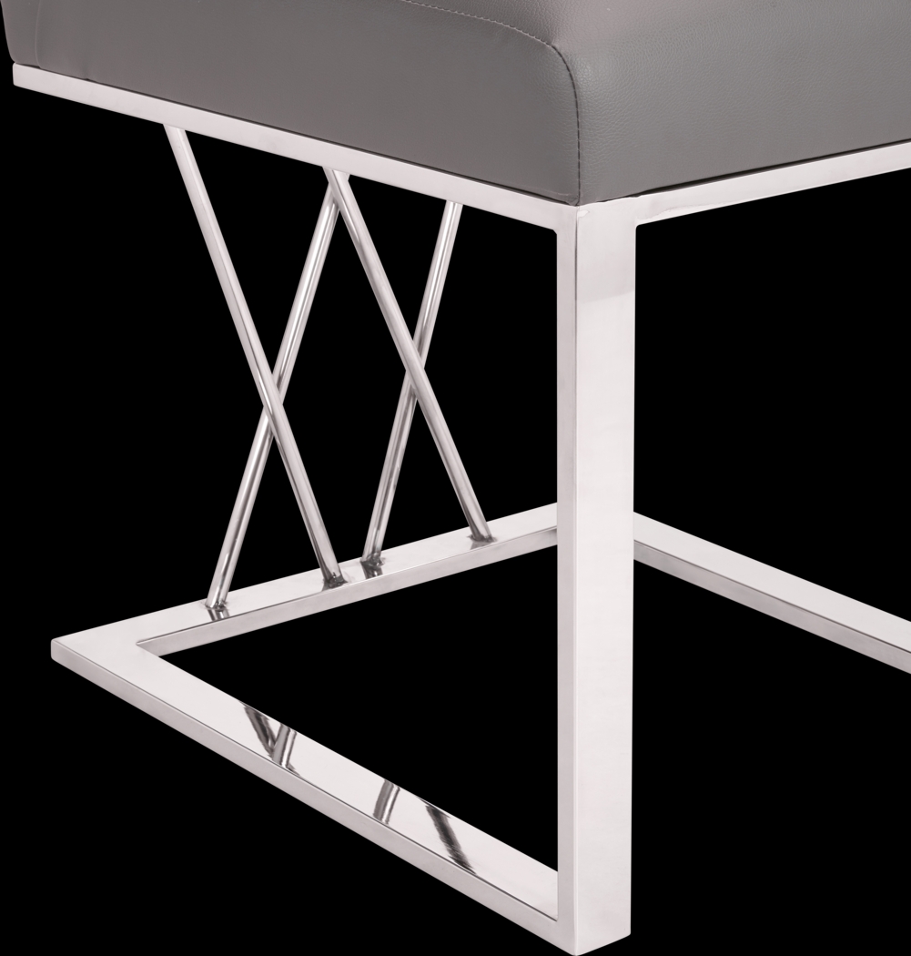 Eiler Gray Dining Chair - Thumbnail - Image 3