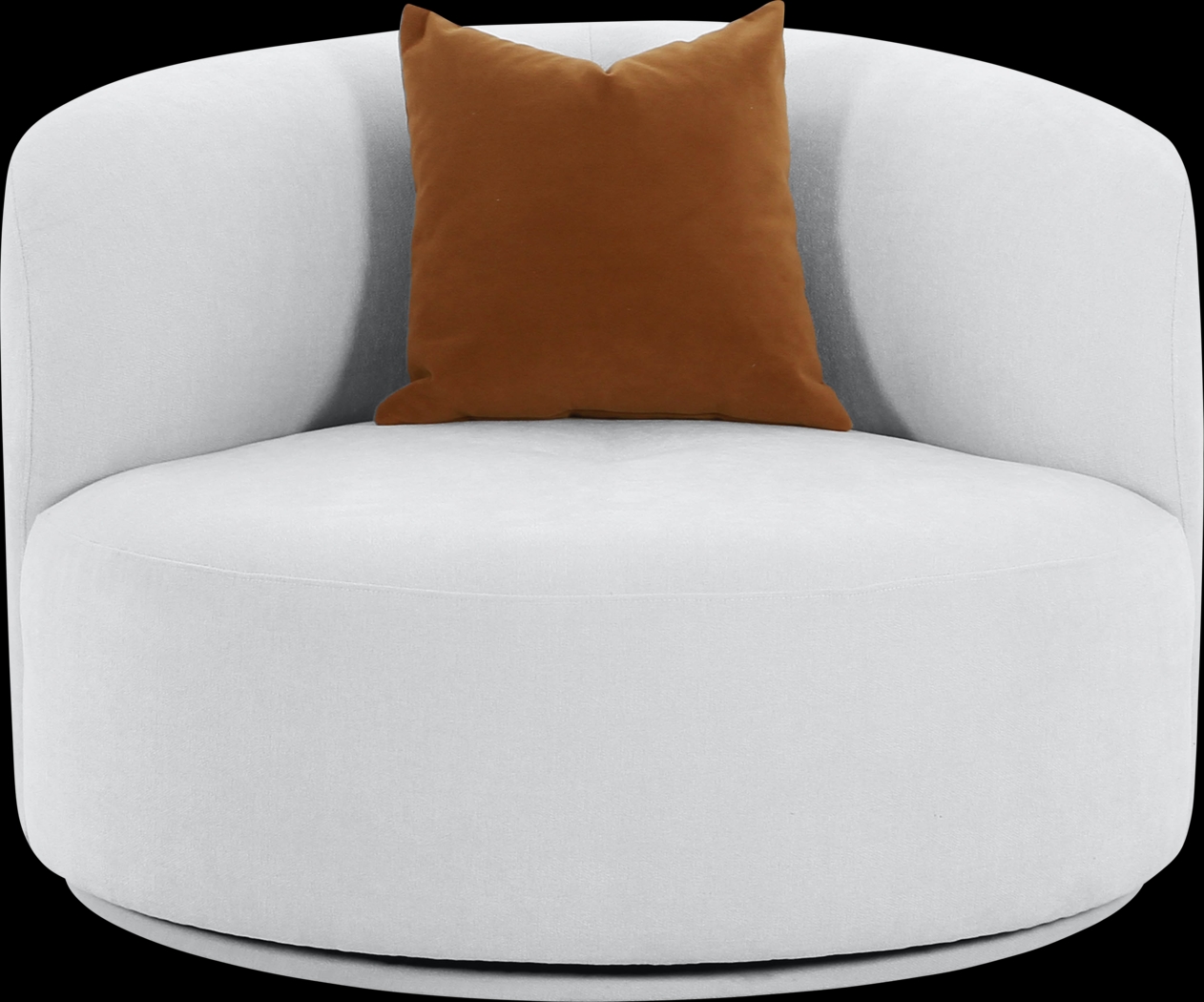 Eilers Gray Swivel Accent Chair - Thumbnail - Image 2
