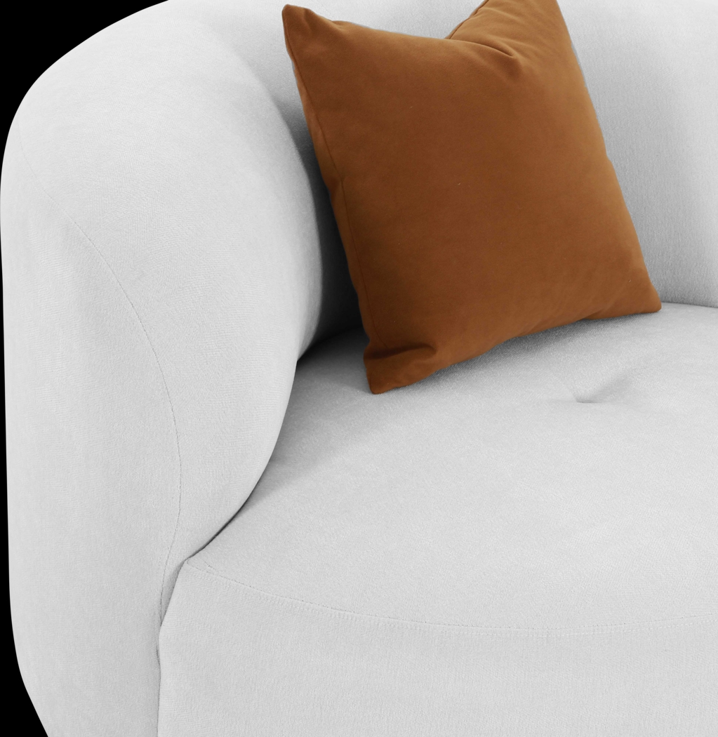 Eilers Gray Swivel Accent Chair - Thumbnail - Image 3