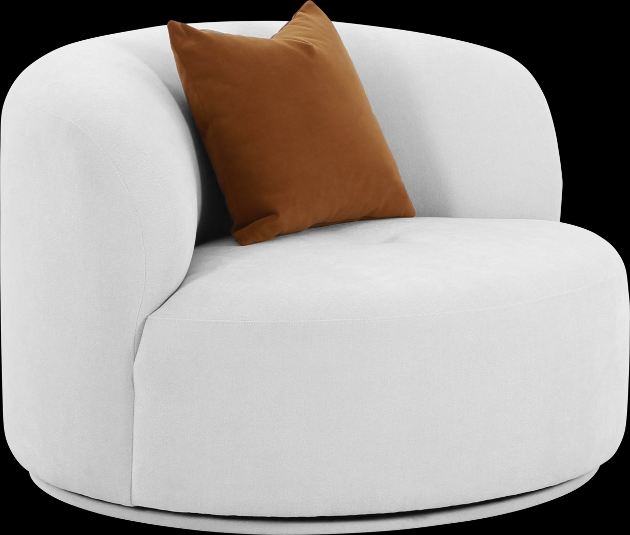 Eilers Gray Swivel Accent Chair - Thumbnail - Image 1