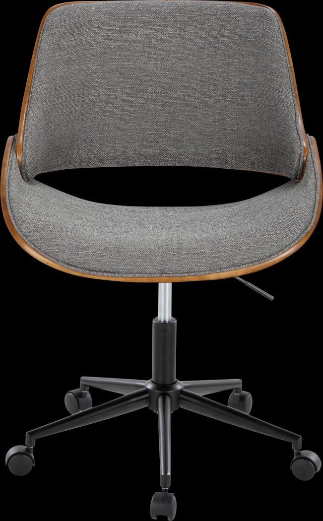 Eilyn I Gray Desk Chair - Thumbnail - Image 5