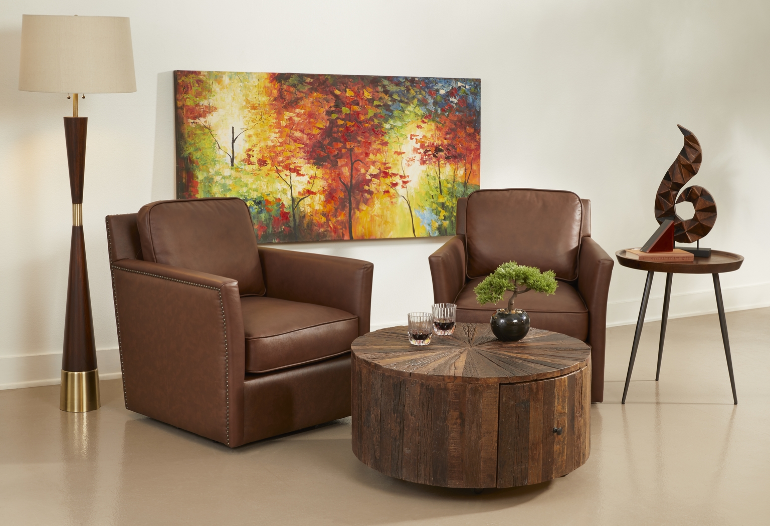 Eisenberg Brown Cocktail Table - Thumbnail - Image 6