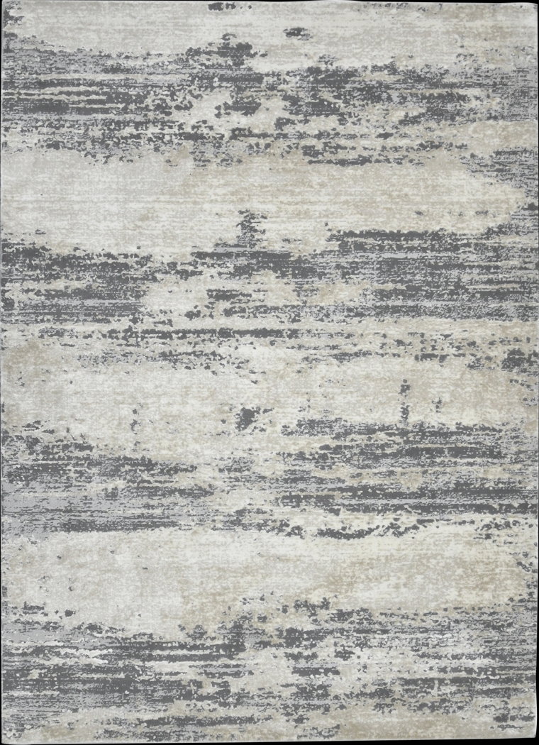 Ekime Gray/Blue 5'3 x 7'9 Rug - Thumbnail - Image 1