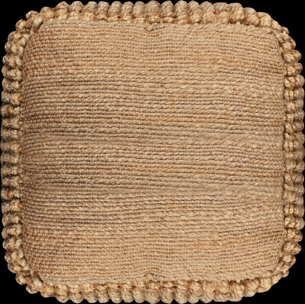 Eladen Tan Pouf - Thumbnail - Image 8